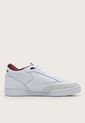 Tenis Lifestyle Blanco-Vinotinto Reebok Classics Club C Mid II de Reebok