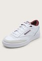Tenis Lifestyle Blanco-Vinotinto Reebok Classics Club C Mid II de Reebok