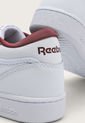 Tenis Lifestyle Blanco-Vinotinto Reebok Classics Club C Mid II de Reebok