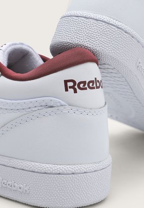 Tenis Lifestyle Blanco-Vinotinto Reebok Classics Club C Mid II
