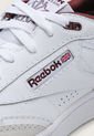 Tenis Lifestyle Blanco-Vinotinto Reebok Classics Club C Mid II de Reebok