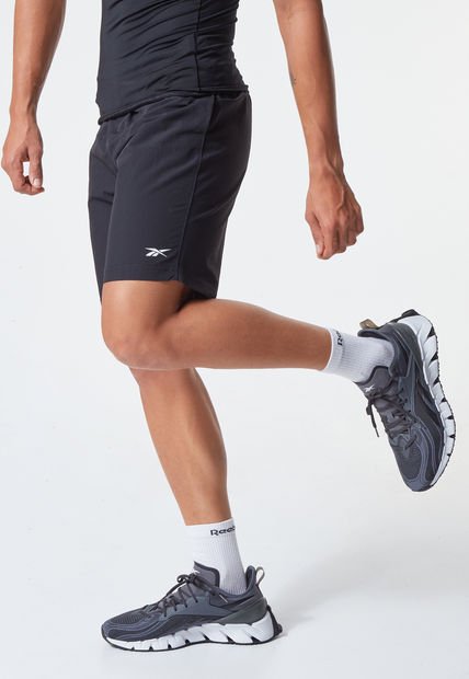 Pantaloneta Negro Reebok Essentials Utility