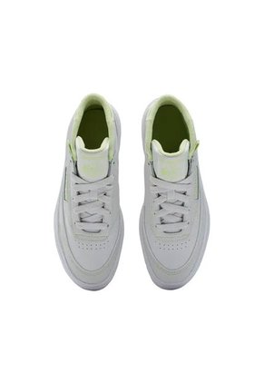 Tenis Mujer Reebok Club C Geo Mid - Blanco - Amarillo