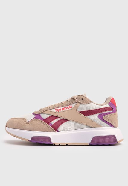 Tenis Lifestyle Blanco-Nude-Violeta Reebok Glide Dmx