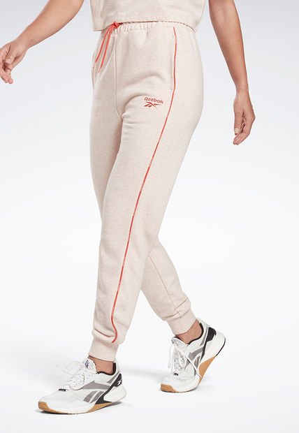 Pantalón Sudadera Rosa-Salmón Reebok