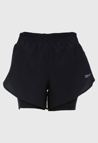 Short Reebok 2 In 1 Negro Reebok