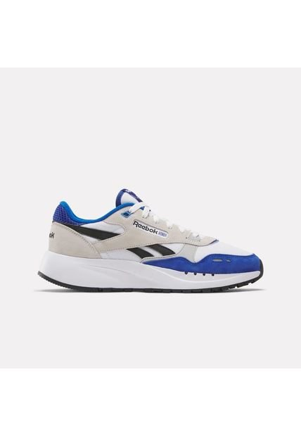 Tenis Hombre Reebok Classics Leather 2400 - Blanco-Azul