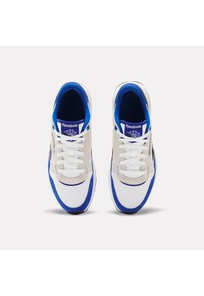 Tenis Hombre Reebok Classics Leather 2400 - Blanco-Azul