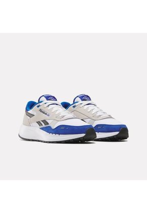 Tenis Hombre Reebok Classics Leather 2400 - Blanco-Azul