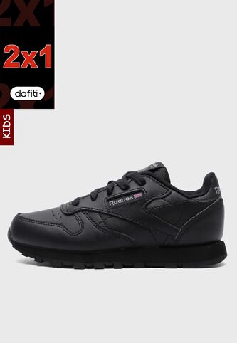 Tenis Lifestyle Reebok Classic Leather Negro Reebok