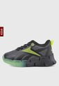 Tenis Running Reebok Zig N' Glow Elastic Lace Negro de Reebok