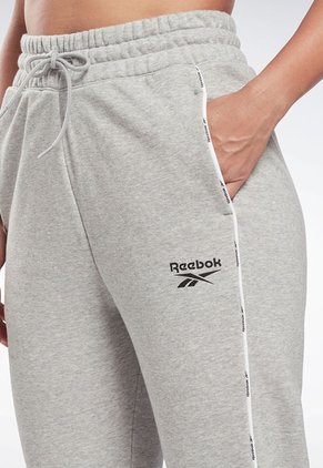Pantalón Sudadera Gris Reebok