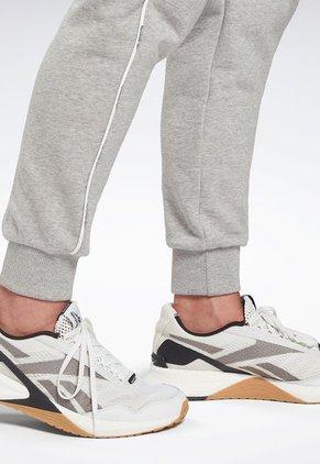 Pantalón Sudadera Gris Reebok