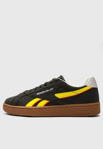 Tenis Lifestyle Reebok Club C Grounds Uk Gris Oscuro Reebok