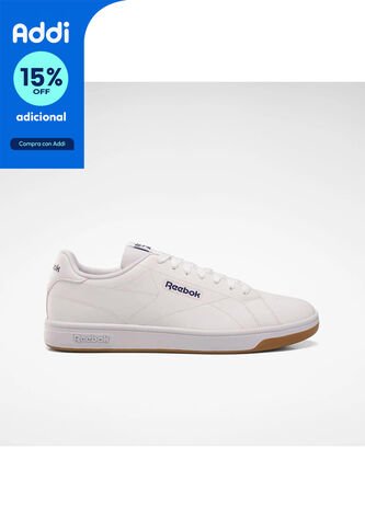 TENIS REEBOK UNISEXO 100074368 COURT CLEA Talla 12 Reebok