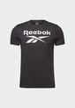 Camiseta Negro-Blanco Reebok Ri Big Logo de Reebok