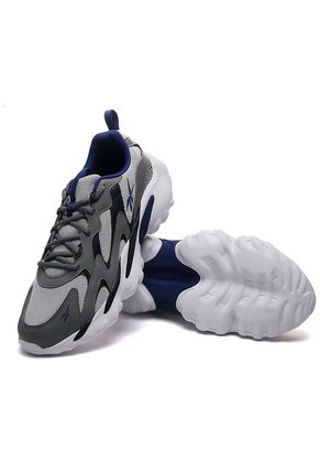 Tenis Running Gris-Azul-Blanco Reebok Dmx Series 1000