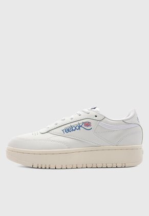 Tenis Lifestyle Reebok Club C Double Blanco