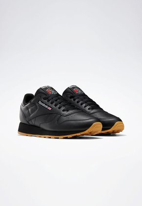 Tenis Lifestyle Negro-Miel Reebok Classics