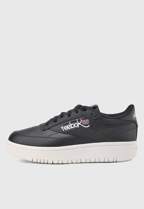 Tenis Lifestyle Reebok Classics Club C Double Negro