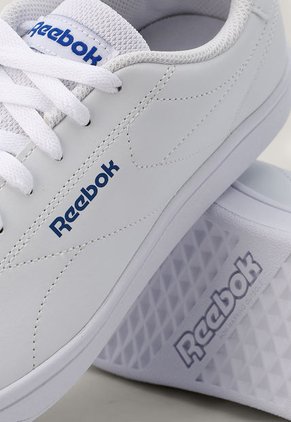 Tenis Lifestyle Blanco-Azul Reebok Royal Complete Clean 2.0