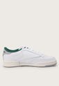 Tenis Lifestyle Blanco-Verde-Gris Reebok Classics Club C 85 de Reebok