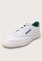Tenis Lifestyle Blanco-Verde-Gris Reebok Classics Club C 85 de Reebok