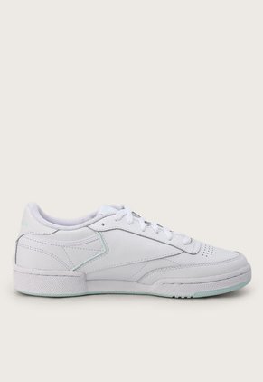 Tenis Lifestyle Blanco-Verde Menta Reebok Classics Club C 85