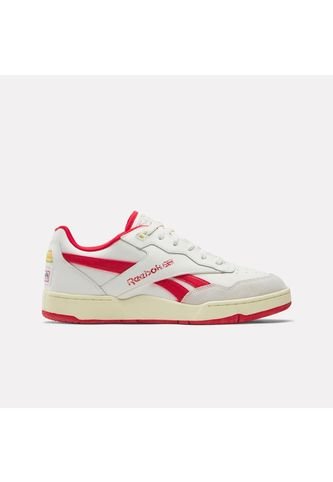 Tenis Hombre Reebok Bb 4000 - Blanco-Rojo Reebok