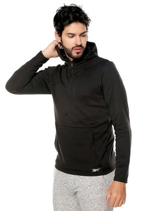 Buzo Negro Reebok