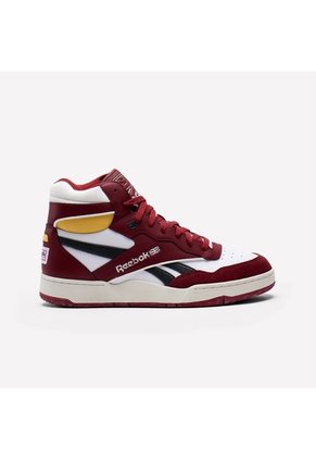 Tenis Hombre Reebok Bb 4000 Li Mid - Rojo-Blanco