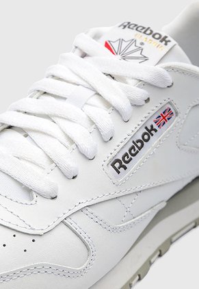 Tenis Reebok Classic Leather Blanco