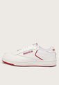Tenis Lifestyle Blanco-Rojo Reebok Classics Club C 85 de Reebok