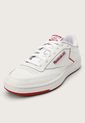 Tenis Lifestyle Blanco-Rojo Reebok Classics Club C 85 de Reebok