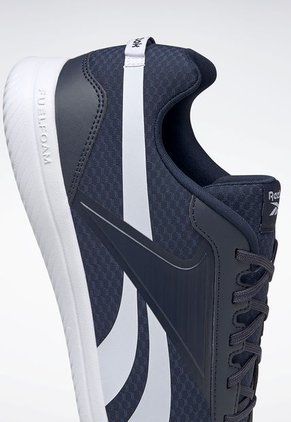 Tenis Walking Azul Navy-Blanco Reebok Stridium 2.0