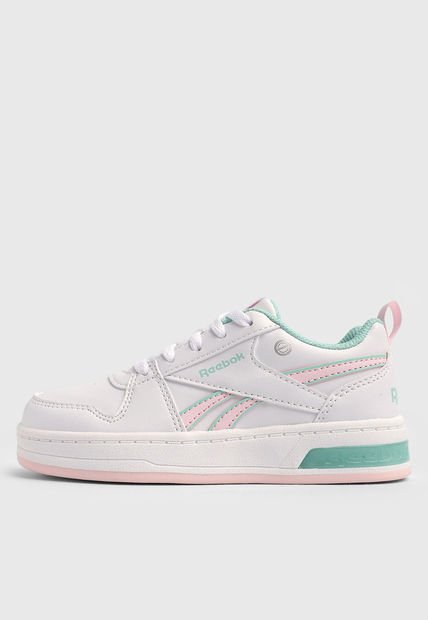 Tenis Lifestyle Blanco-Rosa Claro-Menta Reebok Royal Prime Step N' Flash