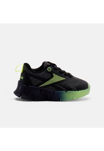 Tenis Niño Reebok Zig N Glow Elastic Lace-Negro-Verde Reebok