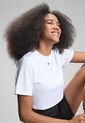 Camiseta Crop Reebok Michaela Core Ss Blanco de Reebok