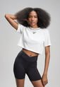 Camiseta Crop Reebok Blakely Blanco de Reebok