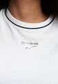 Camiseta Crop Reebok Blakely Blanco de Reebok