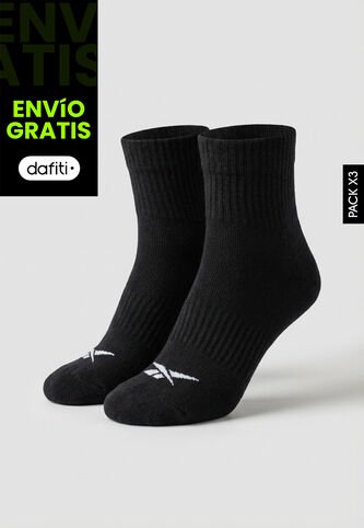 Medias X3 Reebok Negro Reebok