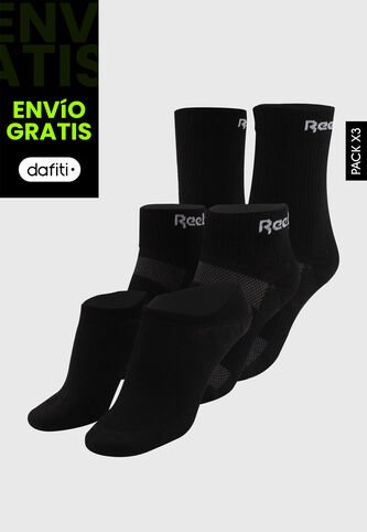 Medias X3 Reebok Te All Purpose Negro Reebok