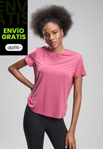 Camiseta Reebok Chill Athletic  Rosa Reebok