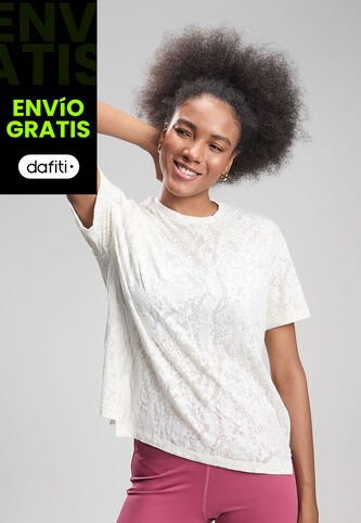 Camiseta Reebok Burnout Blanco Reebok