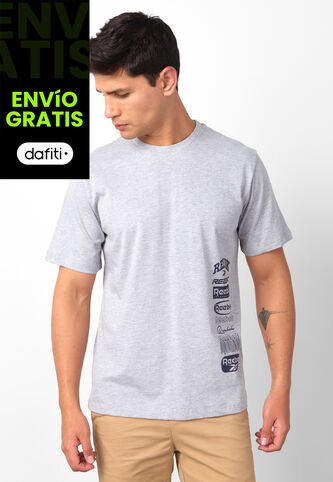 Camiseta Reebok Franco Gris Reebok