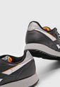 Tenis Lifestyle Negro-Gris-Naranja Reebok Classics Classic Leather Ripple de Reebok