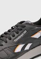 Tenis Lifestyle Negro-Gris-Naranja Reebok Classics Classic Leather Ripple de Reebok