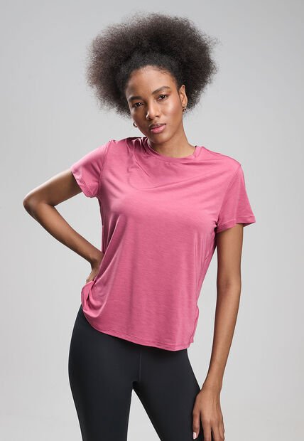 Camiseta Reebok Chill Athletic  Rosa