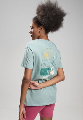 Camiseta Reebok Nature Graphic Verde