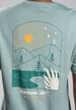 Camiseta Reebok Nature Graphic Verde de Reebok